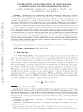 Cover page: Uncertainty Quantification in Graph-Based Classification of High Dimensional Data