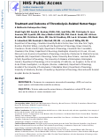 Cover page: Treatment and Outcome of Thrombolysis-Related Hemorrhage: A Multicenter Retrospective Study