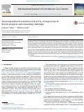 Cover page: Assessing induced seismicity risk at CO2 storage projects: Recent progress and remaining challenges