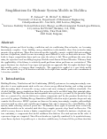 Cover page: Simplifications for hydronic system models in modelica