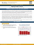 Cover page of 2022 SafeTREC Traffic Safety Fact Sheet: Aging Road Users