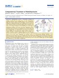 Cover page: Computational treatment of metalloproteins.