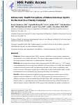 Cover page: Adolescents' Health Perceptions of Natural American Spirit's On-the-Pack Eco-Friendly Campaign