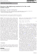 Cover page: Detection of ultra-high-energy neutrinos by IceCube: sterile neutrino scenario