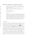 Cover page: The Fourier signatures of memristive hysteresis