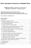 Cover page: Earth: Atmospheric Evolution of a Habitable Planet