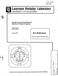 Cover page: Equilibrium and Non-Equilibrium Emission of Complex Fragment