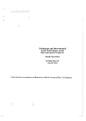 Cover page: Technology and International Trade Performance in the Most Advanced Countries