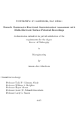 Cover page: Towards Noninvasive Functional Gastrointestinal Assessment with Multi-Electrode Surface Potential Recordings