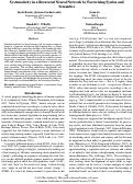 Cover page: Systematicity in a Recurrent Neural Network by Factorizing Syntax andSemantics