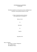 Cover page: The Relationship Between Parental Involvement and High School Graduation Among Different Ethnicity Groups