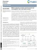 Cover page: BNN-1,3-dipoles: isolation and intramolecular cycloaddition with unactivated arenes