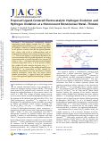 Cover page: Proposed Ligand-Centered Electrocatalytic Hydrogen Evolution and Hydrogen Oxidation at a Noninnocent Mononuclear Metal–Thiolate