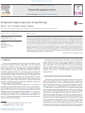 Cover page: Background suppressing Gabor energy filtering