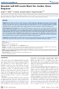 Cover page: Elevated miR-499 Levels Blunt the Cardiac Stress Response