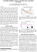 Cover page: A Possible Hybrid Cooling Channel for a Neutrino Factory