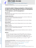 Cover page: In Vitro Biosynthetic Pathway Investigations of Neuroprotectin D1 (NPD1) and Protectin DX (PDX) by Human 12-Lipoxygenase, 15-Lipoxygenase-1, and 15-Lipoxygenase‑2