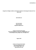 Cover page: Integration of Weigh-in-Motion and Inductive Signature Technology for Advanced Truck Monitoring