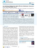 Cover page: An Acid-Based Method for Highly Effective Baddeleyite Separation from Gram-Sized Mafic Rocks