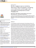 Cover page: Biofilm imaging in porous media by laboratory X-Ray tomography: Combining a non-destructive contrast agent with propagation-based phase-contrast imaging tools