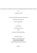 Cover page: Gender, Ethnicity, and Drinking in Older Age: Understanding Mediators and Moderators of Risk