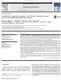 Cover page: Azathioprine response in patients with fibrotic connective tissue disease-associated interstitial lung disease