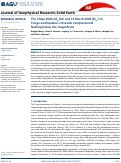 Cover page: The 3 May 2006 (Mw 8.0) and 19 March 2009 (Mw 7.6) Tonga earthquakes: Intraslab compressional faulting below the megathrust