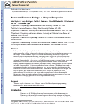 Cover page: Stress and Telomere Biology: A Lifespan Perspective