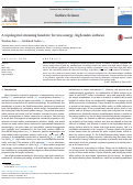 Cover page: A topological screening heuristic for low-energy, high-index surfaces