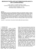 Cover page: Modeling of Inter-Layer Gap Formation in Drilling of a Multi-Layered Material