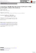 Cover page: Correction to: Identification and rejection of pile-up jets at high pseudorapidity with the ATLAS detector