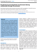 Cover page: Paradoxical reversed plantar involvement during ixekizumab therapy for psoriasis