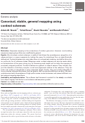 Cover page: Canonical, stable, general mapping using context schemes