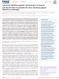 Cover page: Inducible CRISPR-targeted knockdown of human gut Bacteroides in gnotobiotic mice discloses glycan utilization strategies.