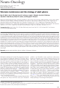 Cover page: Telomere maintenance and the etiology of adult glioma