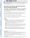 Cover page: Bronchiolitis obliterans syndrome susceptibility and the pulmonary microbiome