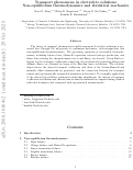 Cover page: Transport phenomena in electrolyte solutions: Nonequilibrium thermodynamics and statistical mechanics