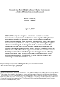 Cover page: Encumbering Harvest Rights to Protect Marine Environments: A Model of Marine Conservation Easements