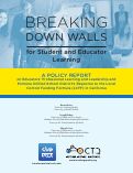 Cover page of Breaking Down Walls for Student and Educator Learning: Pomona Unified School District