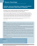 Cover page: Germline cancer predisposition variants and pediatric glioma: a population-based study in California