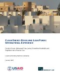 Cover page: CLEAN ENERGY REVOLVING LOAN FUNDS: INTERNATIONAL EXPERIENCE