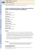 Cover page: A Hierarchical Modeling Approach to Data Analysis and Study Design in a Multi-site Experimental fMRI Study