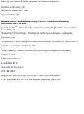 Cover page: Reward, relief, and habit drinking profiles in treatment seeking individuals with an AUD