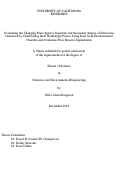 Cover page: Evaluating the Changing Mass Spectra Signature and Secondary Impact of Emissions Generated by Charbroiling Beef Hamburger Patties Using Data from Environmental Chamber and Oxidation Flow Reactor Experiments