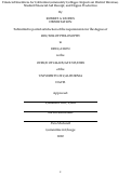 Cover page: Financial Incentives for California Community Colleges: Impacts on District Revenue, Student Financial Aid Receipt, and Degree Production