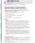 Cover page: Oxidized lipoproteins are associated with markers of inflammation and immune activation in HIV-1 infection