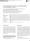 Cover page: Central Neurocytoma: A Review of Clinical Management and Histopathologic Features