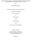 Cover page: Longitudinal Studies utilizing Local Neural Retinal Function, measured by Multifocal Electroretinograms, for the Prediction of Diabetic Eye Disease