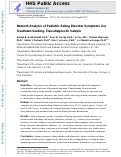Cover page: Network analysis of pediatric eating disorder symptoms in a treatment-seeking, transdiagnostic sample.
