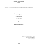 Cover page: The Impact of Juvenile Justice-System Processing on Young Adult Voting Behavior